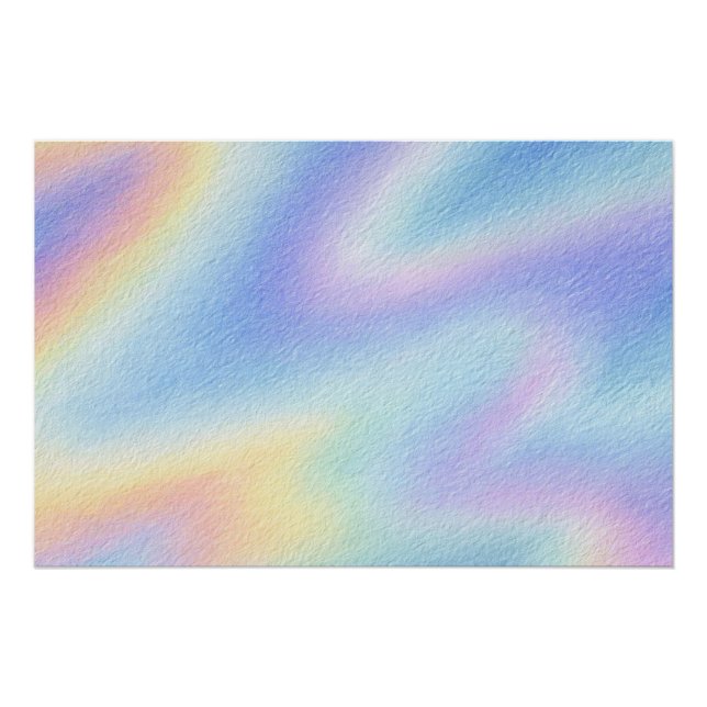 Póster Pastel Sky Drift (Frente)