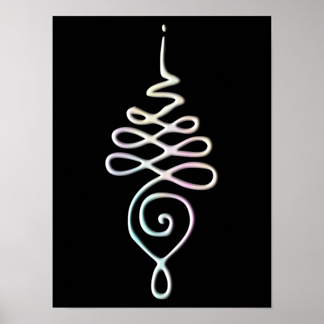 Poster Pastel Unalome (Frente)