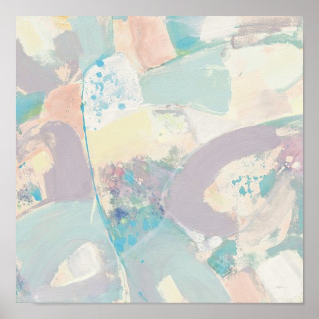 Poster Pastel White Rock (Frente)