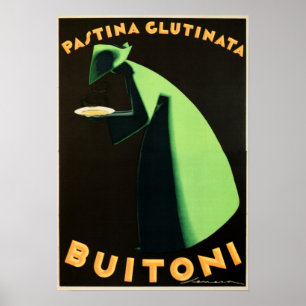 Poster PASTINA GLUTINATA BUITONI Pasta de Federico Seneca