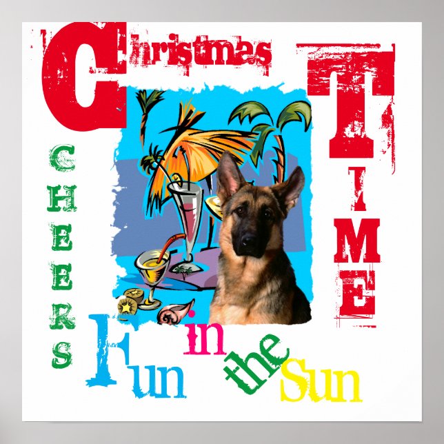 Poster Pastor Alemão (Frente)