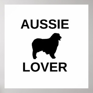Poster pastor australiano aussie