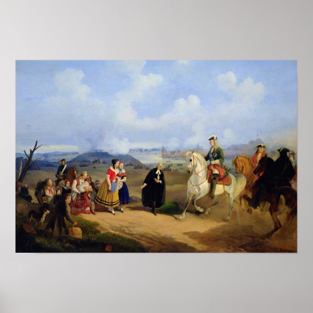 Poster Pastor Ernst Glueck apresenta Marta (Frente)