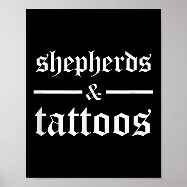 Poster Pastores E Tatuagens Engraçados Que Tatuaram Propr (Frente)