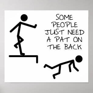 Poster Pat na camiseta Engraçada