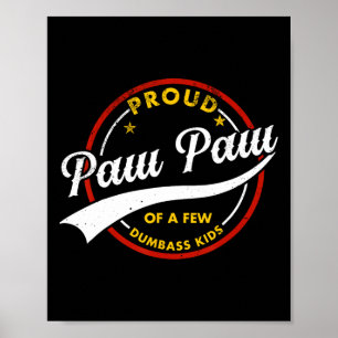 Poster Pata Orgulhosa De Uns Poucos Burros - Crianças Vin