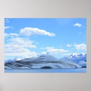Póster Patagonia da geleira