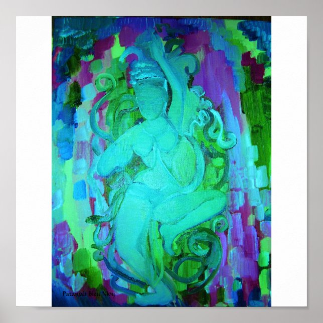 Póster Patanjali Bleu (Frente)