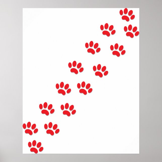 Poster Patas de Gato (Frente)