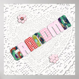 Póster Patches 'Vovó' No Local