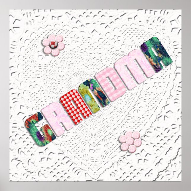 Póster Patches 'Vovó' No Local (Frente)