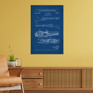 Poster Patente americana 1932 1892141 - M1 Garand Rifle