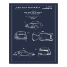 Patente de Carro Esportivo de Arte Esportiva da vi