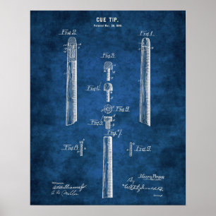 Poster Patente de Sugestão nº 6 Piscina Decor Bilhar