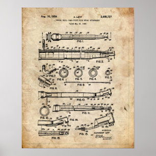 Poster Patente do dentista