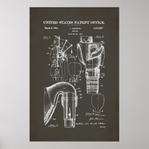 Poster Patente dos EUA - Bagpipe