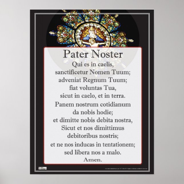 Poster Pater Noster (Frente)