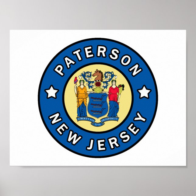 Poster Paterson New Jersey (Frente)