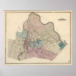 Póster Paterson, New-jersey