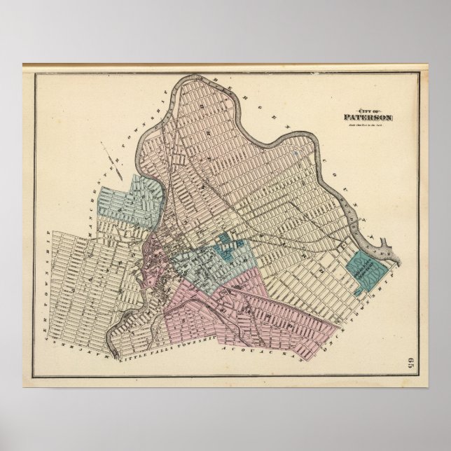 Póster Paterson, Nova Jersey (Frente)