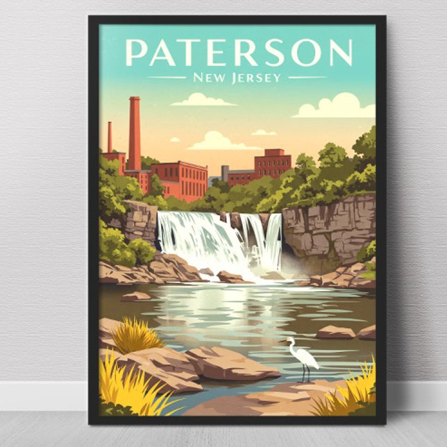 Poster Paterson Nova Jersey Antigo (Criador carregado)