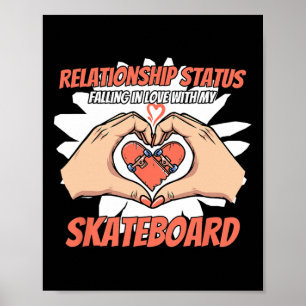 Poster Patinação de skate Patinador Complicar