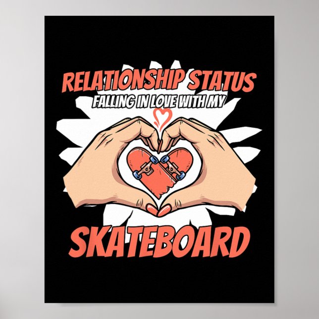 Poster Patinação de skate Patinador Complicar (Frente)
