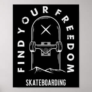 Poster Patinadores se Divertindo Vida de Skate Profission