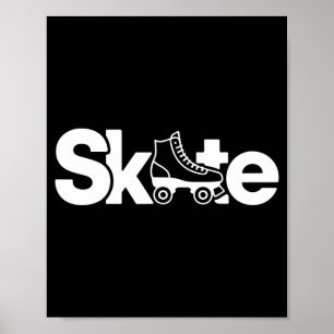 Poster Patinar Patins Patinação Patinador