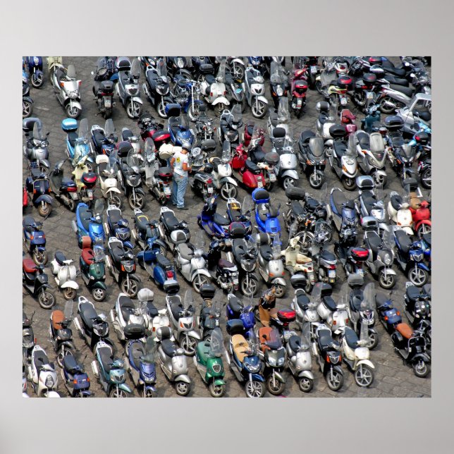 Póster Patinete Rally (Frente)