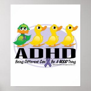 Poster Patinho feio de ADHD