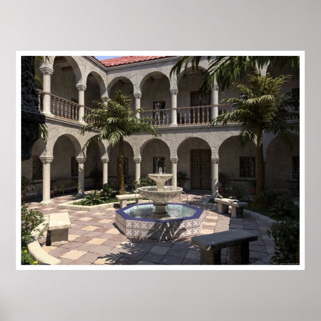 Póster Patio (Frente)