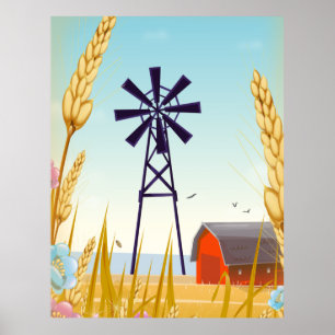Poster Pátio da Fazenda