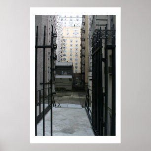 Póster Pátio de New York