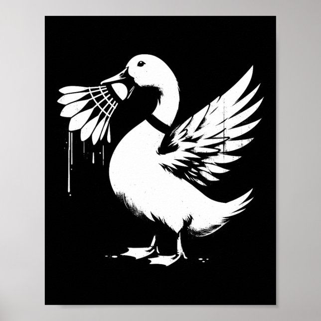 Poster Pato Com Tartaruga - Tarado Gráfico Engraçado (Frente)