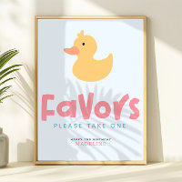 Pato de Borracha para Festa de Aniversário de Meni
