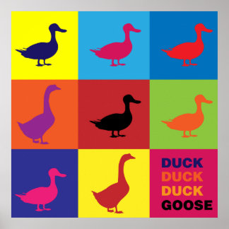 Póster Pato Duck Goose