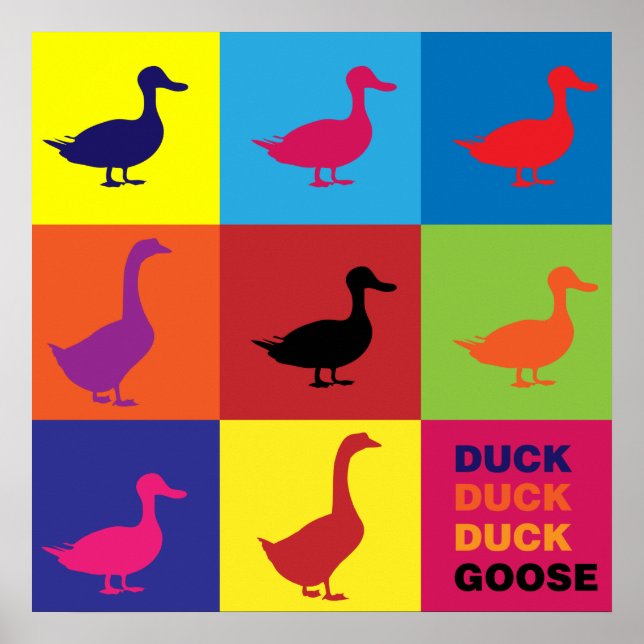 Póster Pato Duck Goose (Frente)