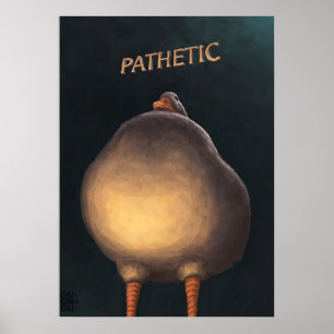 Poster Pato Julgador Patético 
