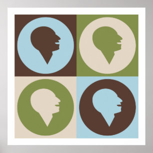 Póster Patologia da Discurso-Língua do pop art