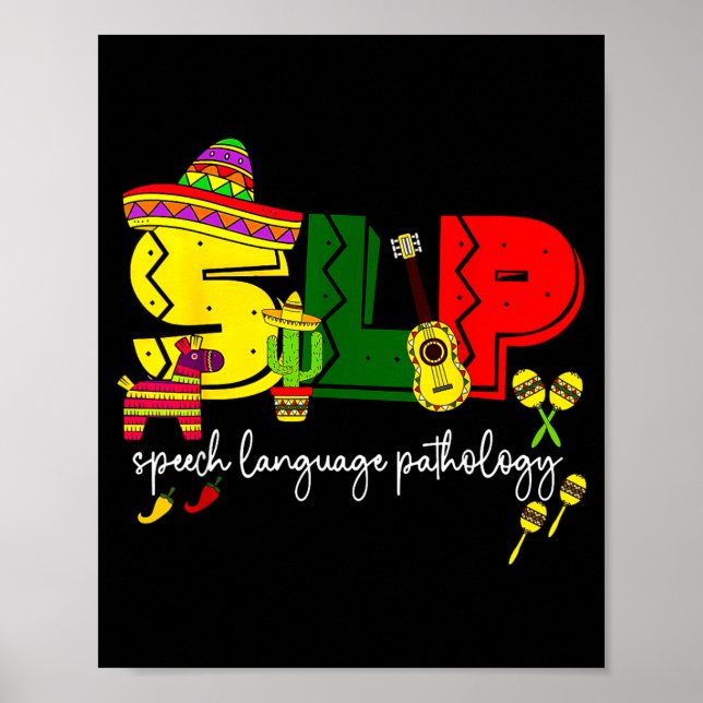 Poster Patologia da fala Slp cinco de maio fala (Frente)