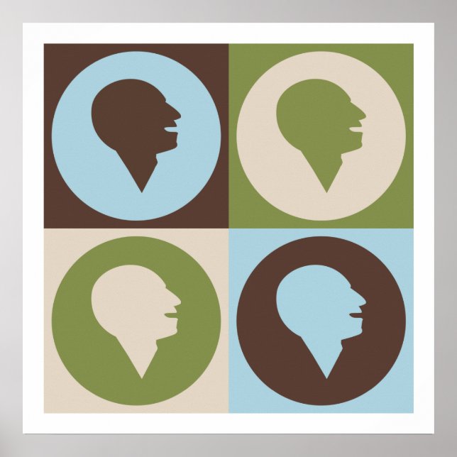 Póster Patologia da Língua de Voz de pop Art (Frente)