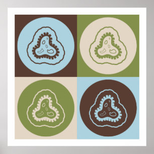 Póster Patologia de pop Art