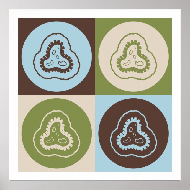 Póster Patologia de pop Art (Frente)