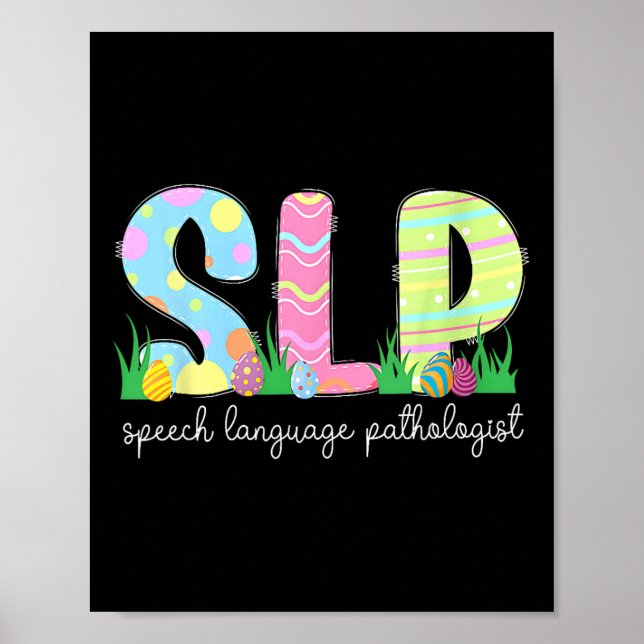 Poster Patologista Da Páscoa Bunny Sl Da Língua Do primav (Frente)