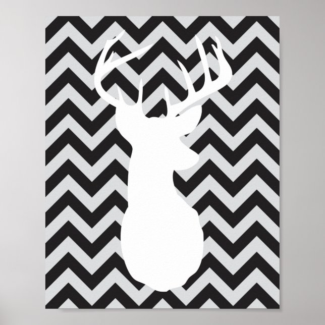 Poster Patos, Caminhões e Chevron Bucks Conjunto de Impre (Frente)