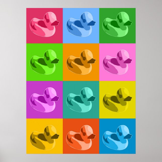 Poster Patos de borracha (Frente)