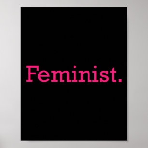Poster Patriarquia Mínima Feminista Resista
