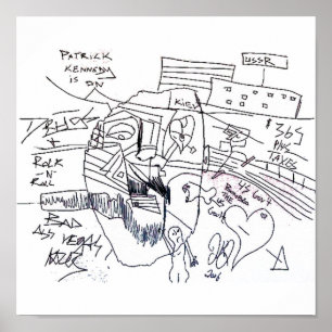 Póster patrick kennedy print