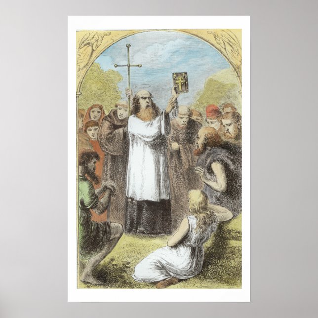 Poster Patrick mostrando as pessoas da Irlanda as Quatro (Frente)